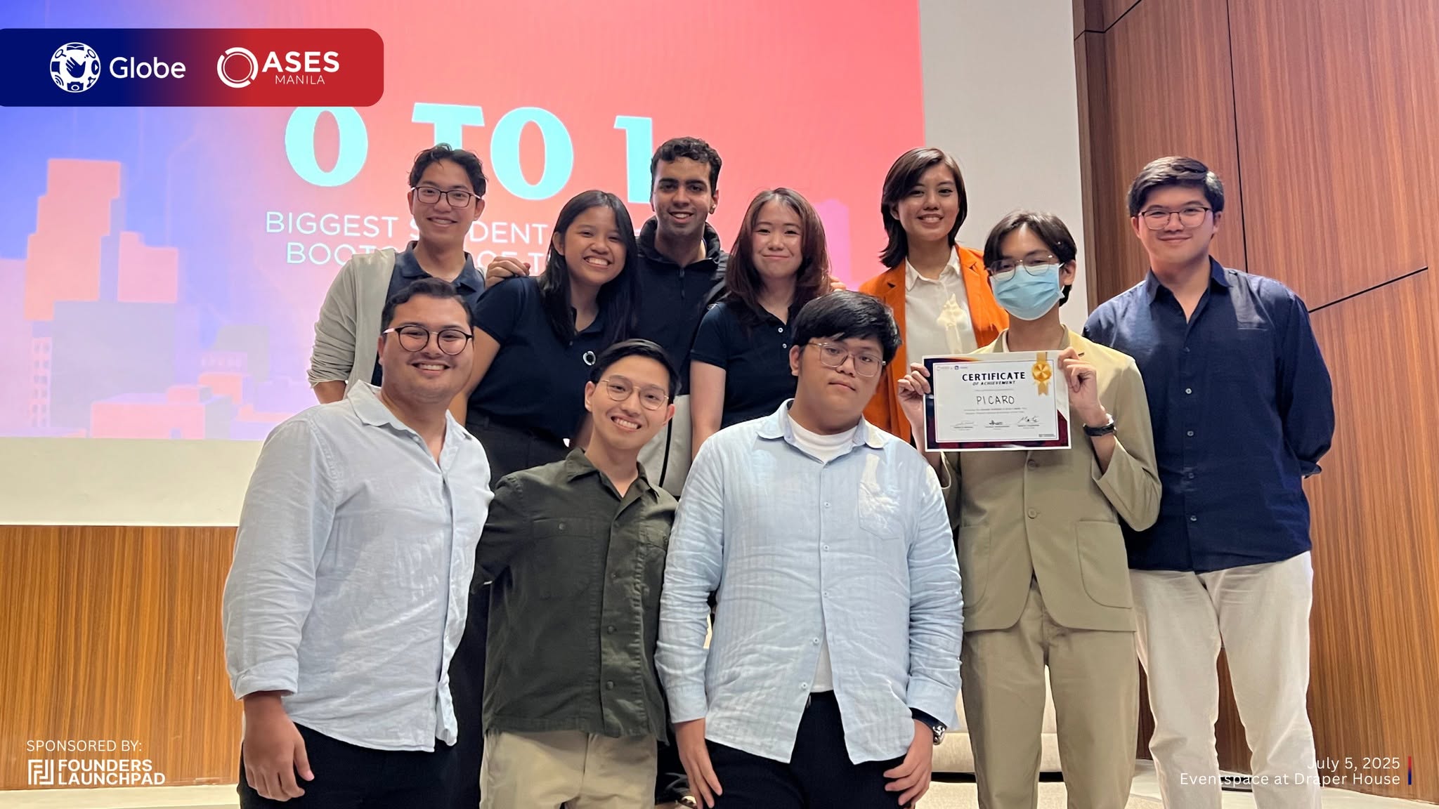 ASES 0 to 1 AI Startup Bootcamp Grand Winner